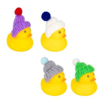 Vinyl Duck with Beanie 5.5cm  